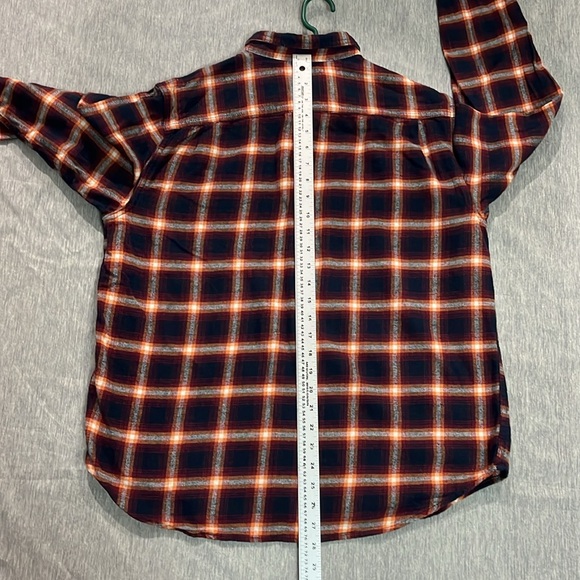 Black and Marron checks long sleeve shirt Old Navy - Picture 9 of 11